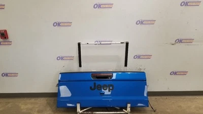 23 JEEP GLADIATOR JT REAR TAILGATE ASSEMBLY BLUE WITH REAR VIEW CAMERA Foto 1 de 4