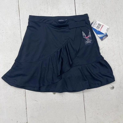 Pantalones Cortos Nautica Azul Marino Debajo Uniforme Escolar Niñas Falda Talla 10 NUEVO Foto 1 de 4