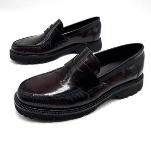 Cole Haan Men's American Classics Penny Loafer Burgundy C36028 Mens Size 9.5 M - Picture 1 of 5