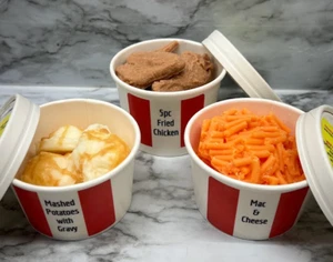 KFC inspired FRIED CHICKEN MEAL Wax Melts | Mac & Cheese | Mashed Potatoes - Picture 1 of 4