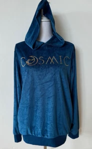 Pusheen Cosmic Sweatshirt Hoodie New with Tags Sz M Blue Women's - Picture 1 of 9