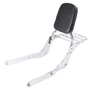 Sissybar Rückenlehne mit Gepäckträger für Honda Shadow VT750C Aero 2004-2012 05 - Bild 1 von 9