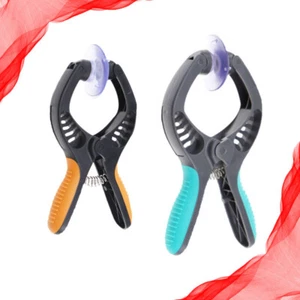 2 Pcs Screen Removal Suction Cup Clamp Tablet Maintenance Tool Opening - Zdjęcie 1 z 11