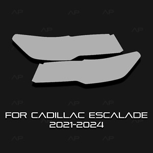 Cadillac Escalade 2021-2024 Headlight Protection TPU PPF Pre-Cut Kit Ultra-Gloss