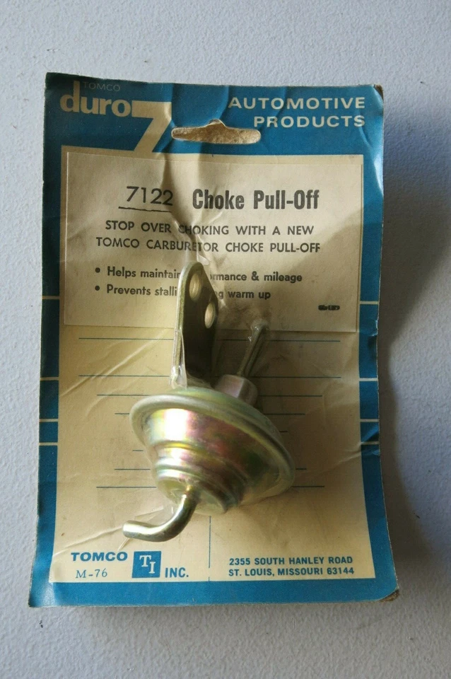 Tomco 7122 Carburetor Choke Pull-Off fits 76-80 Buick, Chevrolet - Image 1 of 1