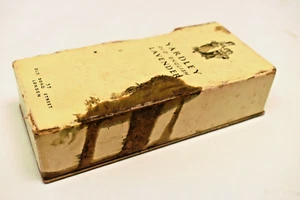 Vintage Yardley Old English Lavender Soap Box London 33 Old Bond Street Empty " - Picture 1 of 12