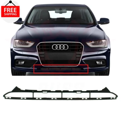 Nuevo parachoques delantero cubierta inferior parrilla imprimada para 2013 2014 2015 2016 AUDI A4 Foto 1 de 4