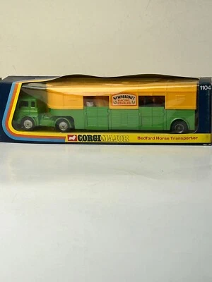Corgi No. 1104 1970's Bedford Horse Transporter Semi Truck with Box, Lot 2 - Image 1 of 4