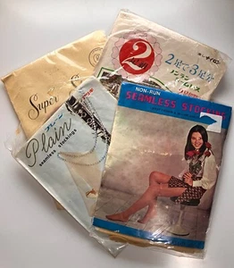 Vintage Stockings Japan 4 Lot - Picture 1 of 9