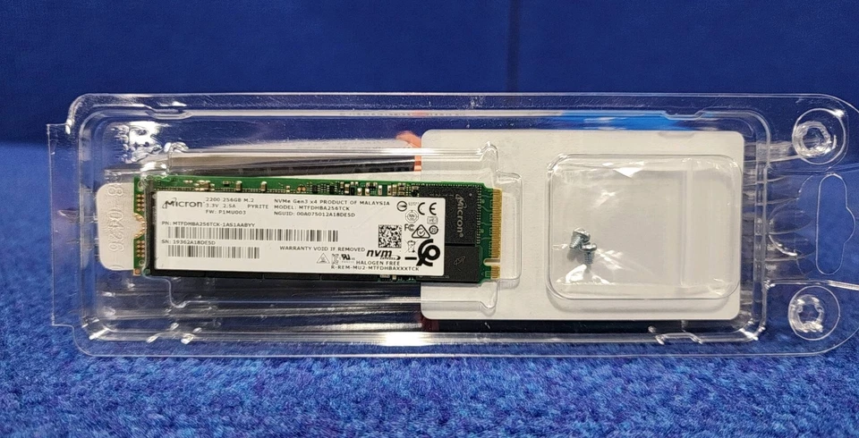 Micron 2200 256gb NVMe M.2 SSD TCG Opal