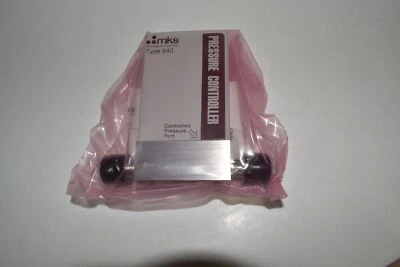 MKS TYPE 640 PRESSURE CONTROLLER- 640B12TT1V22V - 100 TORR- N2- NEW?   (LVP22) - Image 1 of 3
