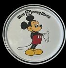 Walt Disney World 1970S Mickey Mouse Metal Tin Tray Plate Vintage Souvenir