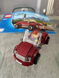 Lego City Auto e Ragazza 60017 Veicolo INCOMPLETO Minifigure Semaforo - Foto 1 di 8