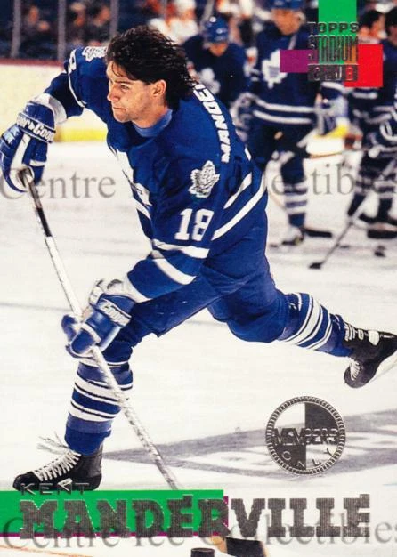 1994-95 Stadium Club Members Only #253 Kent Manderville - Image 1 of 1
