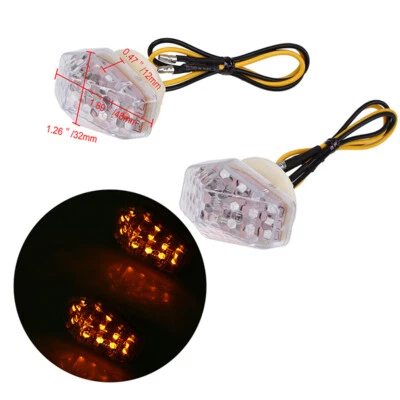 Indicador de luz de seta LED âmbar para motocicleta Suzuki GSXR 750 2000-2005 - Imagem 1 de 4