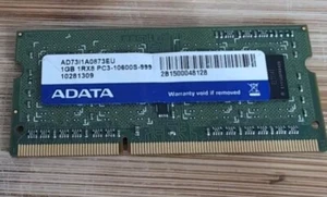 ADATA SO-DIMM 1GB 1RX8 PC310600S-999 - Picture 1 of 2