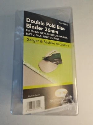 Baby Lock DOUBLE FOLD BIAS BINDER 36mm BLE8-S2 Serger & Sashiko  - Imagem 1 de 2