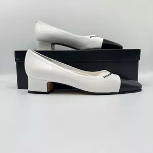Rangoni Firenze Casual Womens Pump Blk & Wht Size 7 Made In Italy - Picture 1 of 6