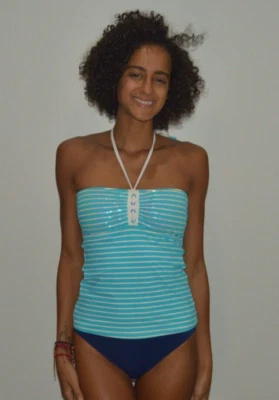 Sperry Top Sider 女式条纹三明治上衣 S 码 — 第 1/4 张图片