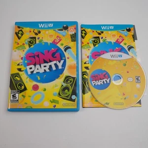 Videojuego Sing Party Nintendo Wii U Nintendo - Completo con Manual Probado en Caja Original - Imagen 1 de 5