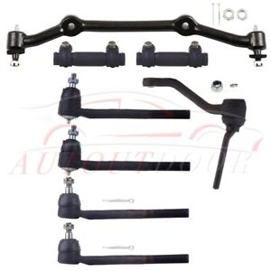 Fit For 1996-2003 Chevrolet S10 RWD 8 Pieces Front Tie Rod End Cebter Link kit