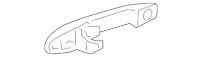 Genuine GM 2005-2008 Chevrolet Cobalt Door Handle Assembly Outside 15803547 - Image 1 of 2