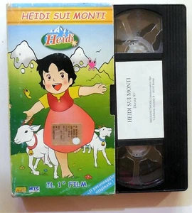 VHS PAL HEIDI SUI MONTI 1 EDIZIONE ITALIANA - Picture 1 of 2