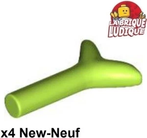 LEGO 4x Carrot Planter Stift Twig Neu Pflanze Gras Grün Lemon/Lime 33183 - Picture 1 of 1