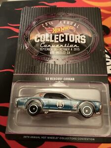 LOW # 14/1500 Hot Wheels 29th Collectors Convention ‘68 Mercury Cougar