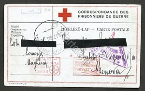 WWI Croce Rossa - Cartolina prigioniero di guerra - Alpino in Ungheria - 1917 #3 - Imagen 1 de 2
