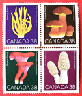 Canada Stamp #1248a (1245,1248) "Mushrooms" MNH 1989