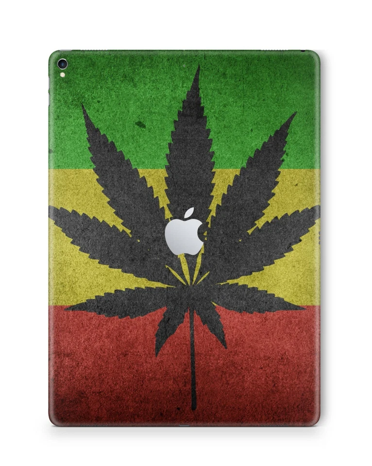 Apple iPad Skin Schutzfolie Aufkleber Design Sticker Folie Wrap Skins Canabis - Bild 1 von 1