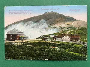 AK Riesengebirge Schneekoppe Schlesierhaus Schlesien 1942 Polen #1746 - Bild 1 von 2