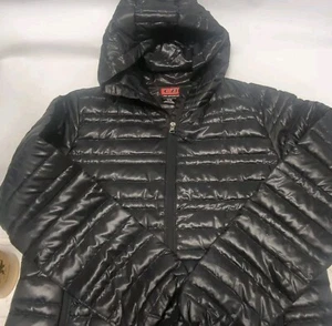 CB Sports Jacket Woman’s XLarge Black Down Filled Puffer Jacket Winter Outdoor - Picture 1 of 8