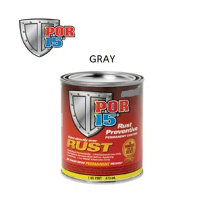 POR-15 45208 Rust Preventive Paint Gray - 1 Pint - Picture 1 of 1
