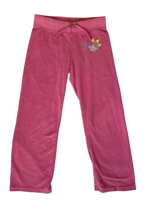 Girl’s Juicy Couture Velour Pants, Sz:7 - Image 1 of 4