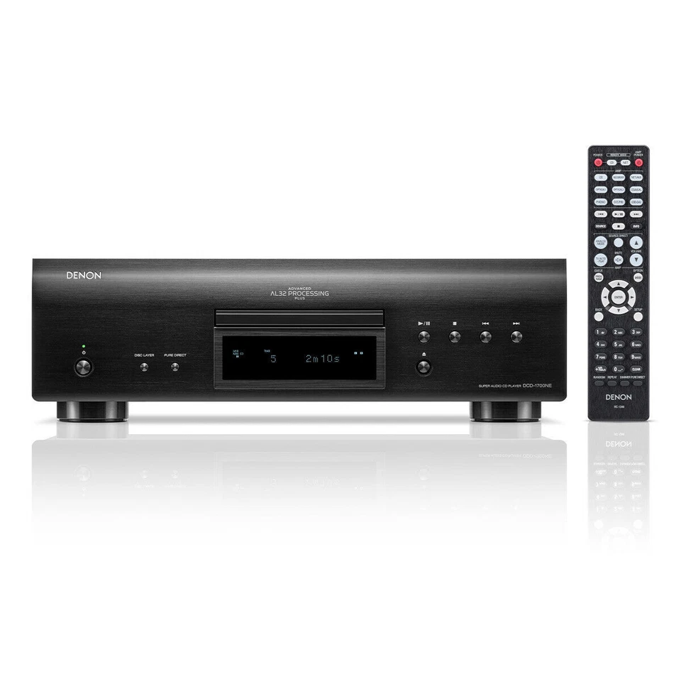 Denon DCD-1700NE CD/SACD Player - Black