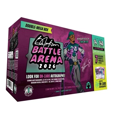 2026 Bo Jackson Battle Arena Griffey Jr Edition Double Mega Box ***PRESALE*** - Image 1 of 2