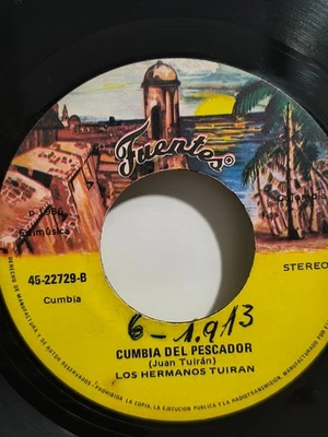 HERMANOS TUIRAN-CUMBIA DEL PESCADOR-LLUVIA-COLOMBIA PRESSING ECUADOR LISTEN🎵🎵 - Image 1 of 4