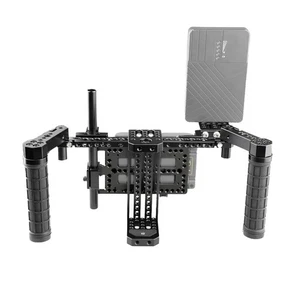 CAMVATE Director's Monitor Cage Kit w/Mounting Plate for 5" 7" On-camera Monitor - Picture 1 of 10