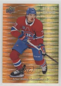 2023 Upper Deck Allure Color Flow Orange Yellow Spectrum /199 Arber Xhekaj #CF-3 - Picture 1 of 4
