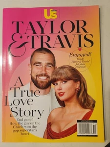 NEW 2025 US WEEKLY SPECIAL TAYLOR AND TRAVIS A TRUE LOVE STORY life time NFL - Picture 1 of 3