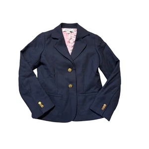Blazer Brooks Brothers polar para niños talla 6; azul marino con botones dorados; clásico - Imagen 1 de 11