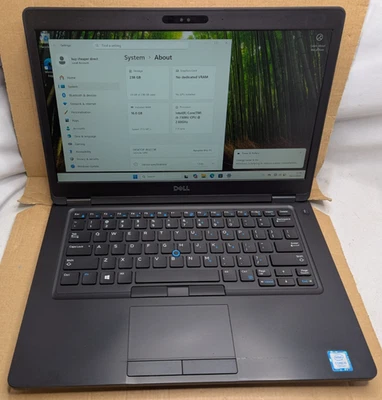 Dell Latitude 5490 14" i5-7300U 16GB DDR4 240GB SSD Win 11 Pro Laptop(J05) - Image 1 of 4