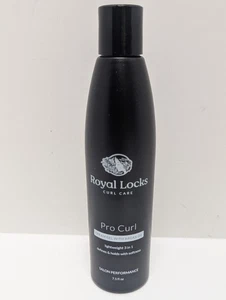 Royal Locks Curl Care Cream Gel w/Argan Oil Anti-Fizz 7.5oz + Free Shampoo 3oz - Picture 1 of 11