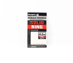 Varivas AH-18 Ocean Works Solid Ring Size 4.5 mm 105lb (4117) - Picture 1 of 6