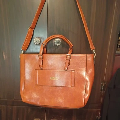 Bolso de Viaje BADGLEY MISCHKA Mujer Julia Cuero Vegano Fin de Semana Tostado/Marrón Foto 1 de 4