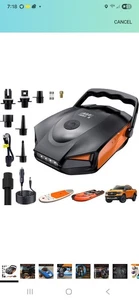 Elektrische Paddle Board Pumpe, 50 PSI Hochdruck SUP Pumpe - zweistufige Inflation - Bild 1 von 9