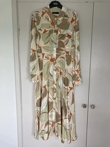 Autograph Marks and Spencer Midi Shirt Dress Size 10 - Picture 1 of 3