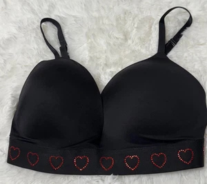 Sujetador push up inalámbrico Victoria Secret ROSA Wear Everywhere talla 34DD negro, 2862 - Imagen 1 de 10